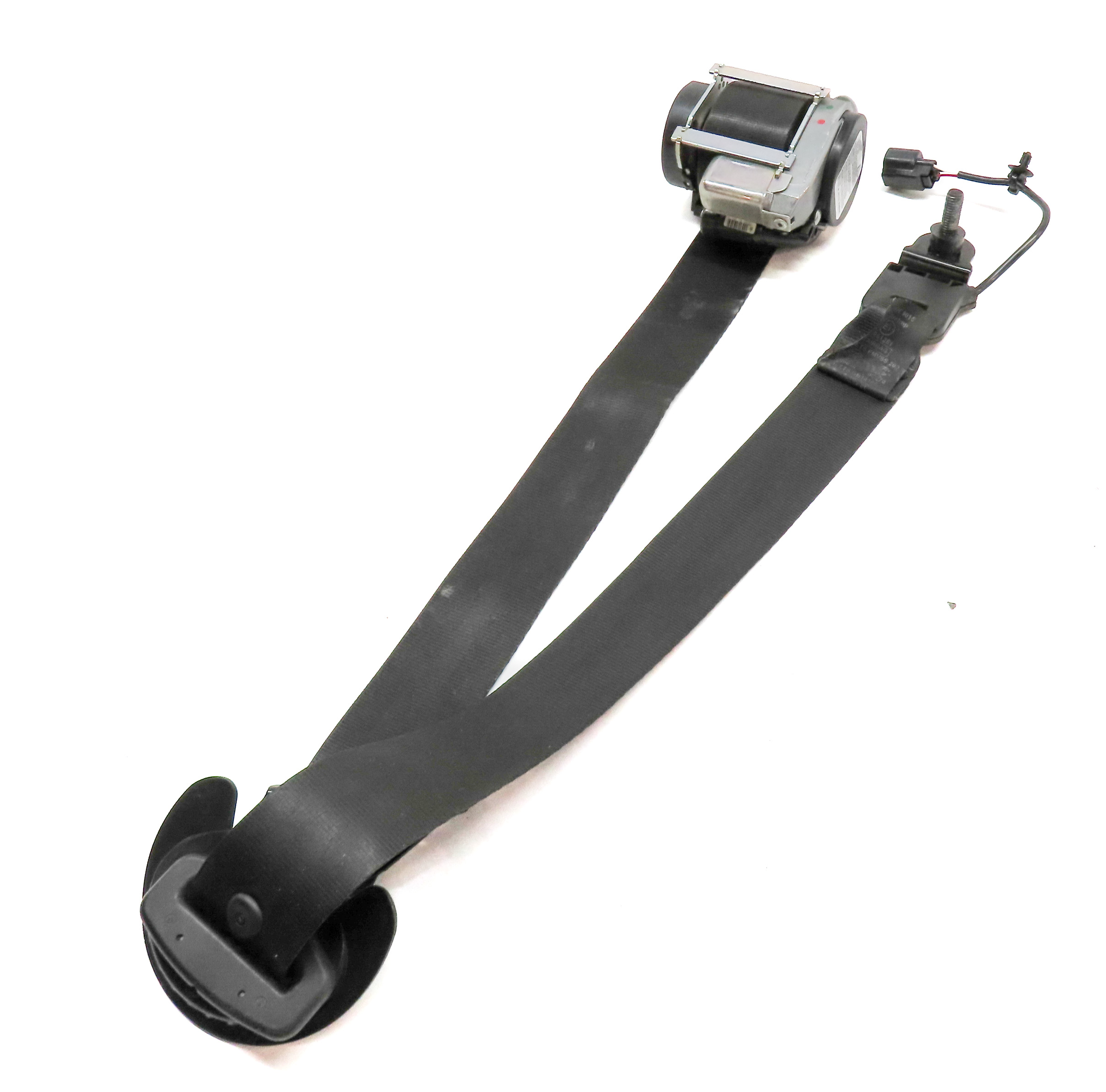 12-18 RANGE ROVER EVOQUE (L538) RIGHT FRONT PASSENGER SEATBELT RETRACTOR (Black) — exact item pictured